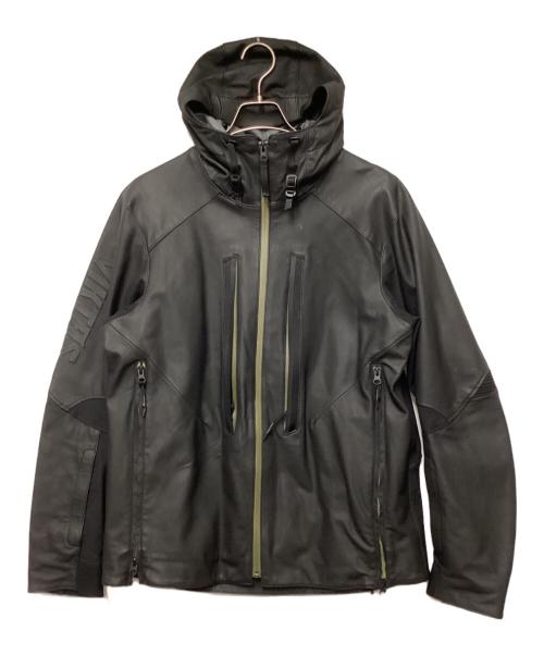VIKTOS（ビクトス）VIKTOS (ビクトス) WP LEATHER JACKET ブラック サイズ:Mの古着・服飾アイテム