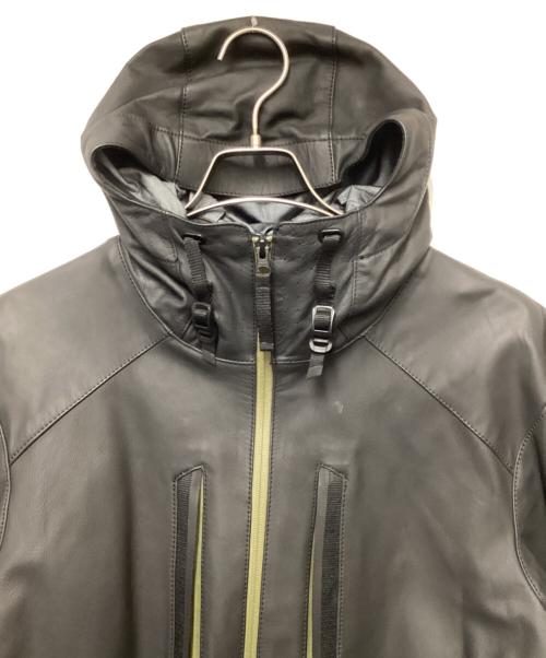 VIKTOS（ビクトス）VIKTOS (ビクトス) WP LEATHER JACKET ブラック サイズ:Mの古着・服飾アイテム