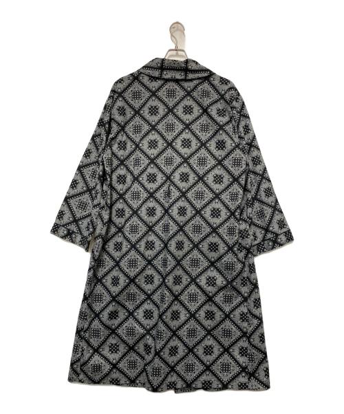 AiE（エーアイイー）AiE (エーアイイー) コート ブラック×ホワイト サイズ:Mの古着・服飾アイテム
