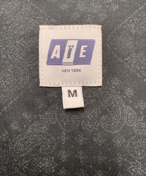 AiE（エーアイイー）AiE (エーアイイー) コート ブラック×ホワイト サイズ:Mの古着・服飾アイテム