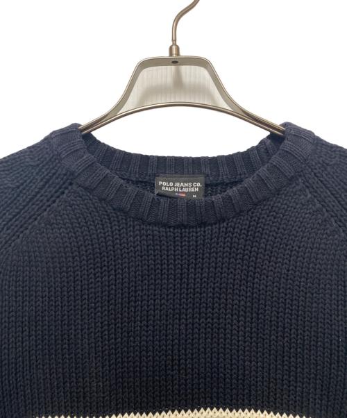 POLO JEANS CO.（ポロジーンズカンパニー）POLO JEANS CO. (ポロジーンズカンパニー) 厚手ニット ブラック サイズ:Mの古着・服飾アイテム