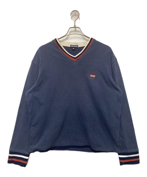 stussy（ステューシー）stussy (ステューシー) スウェット ネイビー サイズ:Mの古着・服飾アイテム