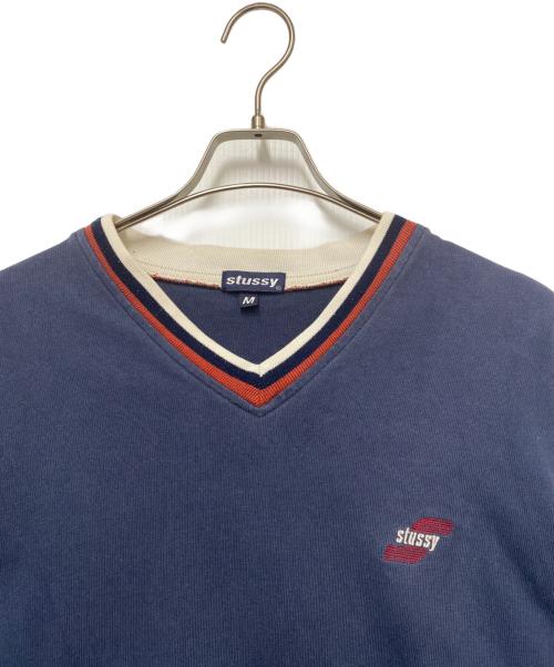 stussy（ステューシー）stussy (ステューシー) スウェット ネイビー サイズ:Mの古着・服飾アイテム