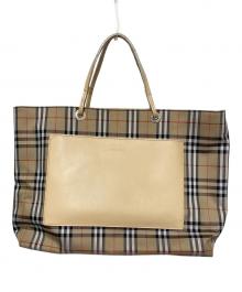 BURBERRY LONDON（バーバリーロンドン）の古着「トートバッグ」｜ベージュ