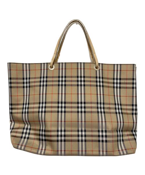BURBERRY LONDON（バーバリーロンドン）BURBERRY LONDON (バーバリーロンドン) トートバッグ ベージュの古着・服飾アイテム