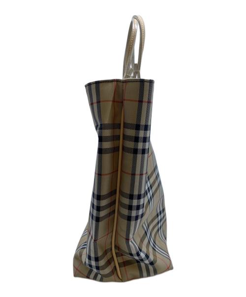 BURBERRY LONDON（バーバリーロンドン）BURBERRY LONDON (バーバリーロンドン) トートバッグ ベージュの古着・服飾アイテム