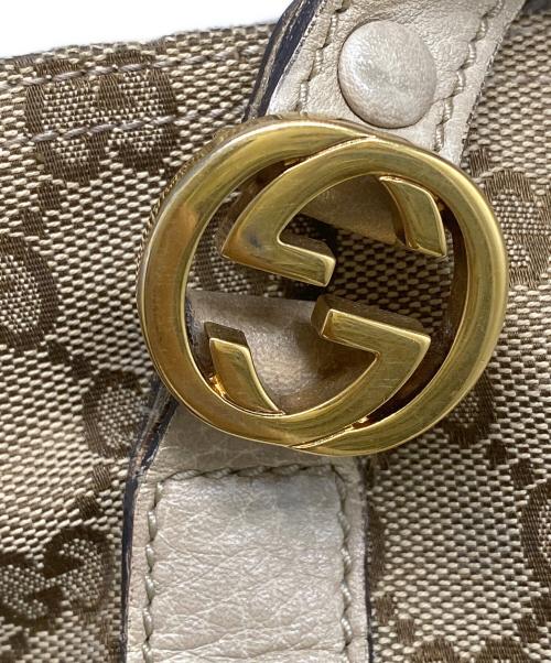 GUCCI（グッチ）GUCCI (グッチ) トートバッグ ベージュの古着・服飾アイテム