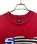 stussy (ステューシー) 厚手ニット レッド サイズ:M：8000円