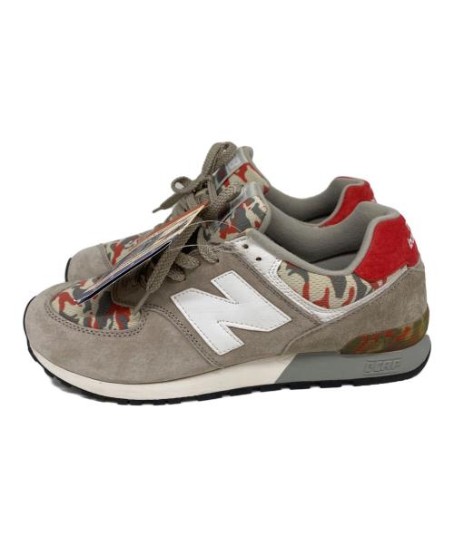 NEW BALANCE（ニューバランス）NEW BALANCE (ニューバランス) ローカットスニーカー ベージュ サイズ:27.5の古着・服飾アイテム