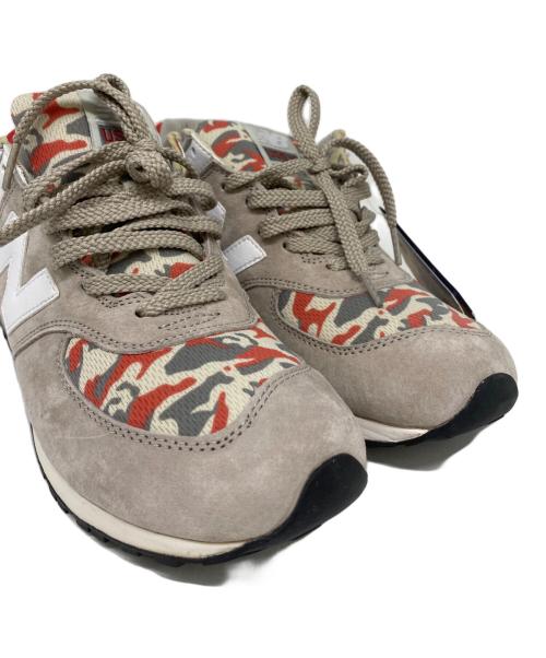 NEW BALANCE（ニューバランス）NEW BALANCE (ニューバランス) ローカットスニーカー ベージュ サイズ:27.5の古着・服飾アイテム