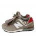 NEW BALANCE (ニューバランス) ローカットスニーカー ベージュ サイズ:27.5：8000円