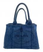 PRADAプラダ）の古着「ハンドバッグ」｜インディゴ
