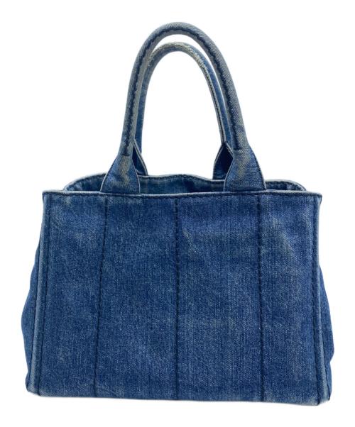 PRADA（プラダ）PRADA (プラダ) ハンドバッグ インディゴの古着・服飾アイテム