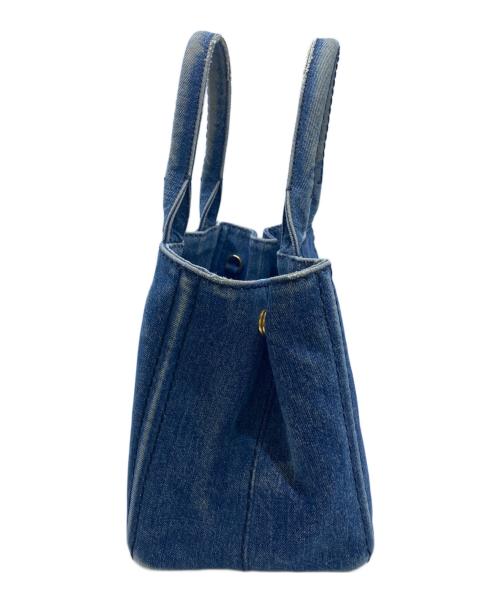 PRADA（プラダ）PRADA (プラダ) ハンドバッグ インディゴの古着・服飾アイテム