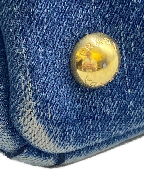 PRADA（プラダ）PRADA (プラダ) ハンドバッグ インディゴの古着・服飾アイテム