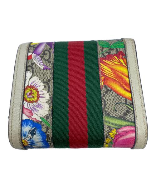 GUCCI（グッチ）GUCCI (グッチ) GUCCI　オフィディアコンパクトウォレット アイボリーの古着・服飾アイテム
