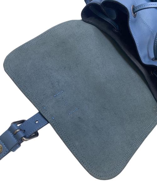 COACH（コーチ）COACH (コーチ) ハドソン レザー バックパック ブルーの古着・服飾アイテム