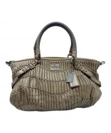 COACH（コーチ）の古着「2WAYバッグ」｜ベージュ