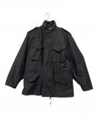 ALPHAアルファ）の古着「フィールドジャケット」｜ブラック