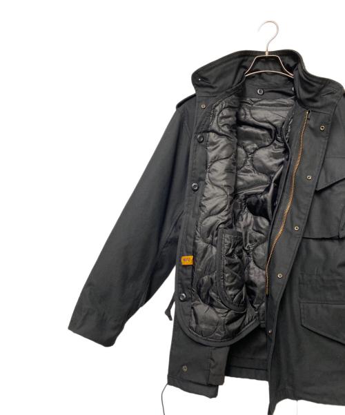 ALPHA（アルファ）ALPHA (アルファ) フィールドジャケット ブラック サイズ:Mの古着・服飾アイテム
