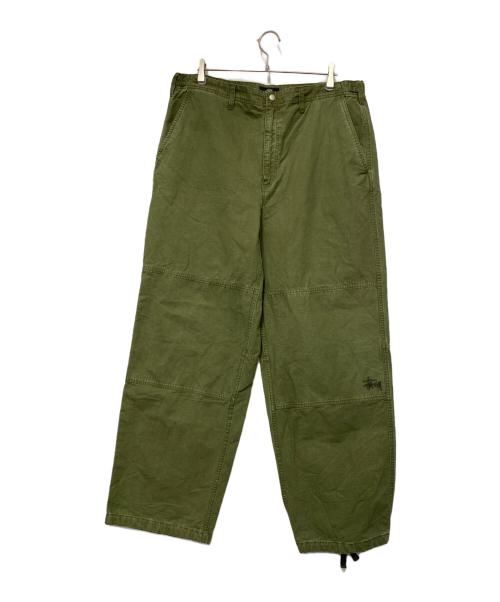 stussy（ステューシー）stussy (ステューシー) Field Pant Ripstop グリーン サイズ:36の古着・服飾アイテム