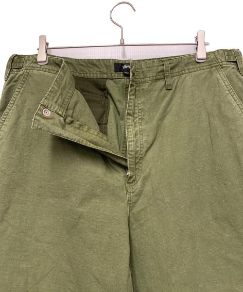 stussy（ステューシー）stussy (ステューシー) Field Pant Ripstop グリーン サイズ:36の古着・服飾アイテム