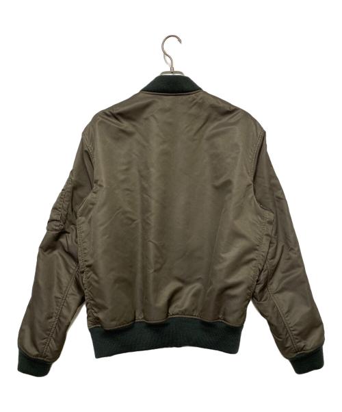 POLO RALPH LAUREN（ポロ・ラルフローレン）POLO RALPH LAUREN (ポロ・ラルフローレン) MA-1ジャケット ブラウン サイズ:XLの古着・服飾アイテム