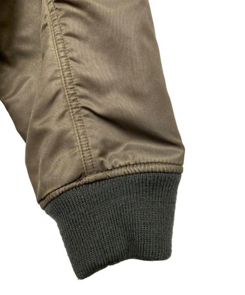 POLO RALPH LAUREN（ポロ・ラルフローレン）POLO RALPH LAUREN (ポロ・ラルフローレン) MA-1ジャケット ブラウン サイズ:XLの古着・服飾アイテム