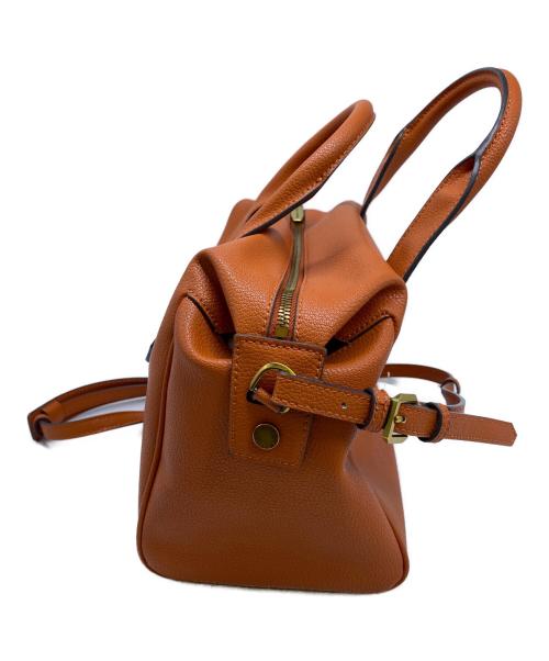 CHARLES & KEITH（チャールズアンドキース）CHARLES & KEITH (チャールズアンドキース) CHARLES & KEITH　ダブルハンドル ミニダッフルバッグ オレンジの古着・服飾アイテム