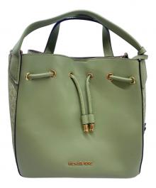 MICHAEL KORS（マイケル・コース）の古着「トートバッグ」｜黄緑