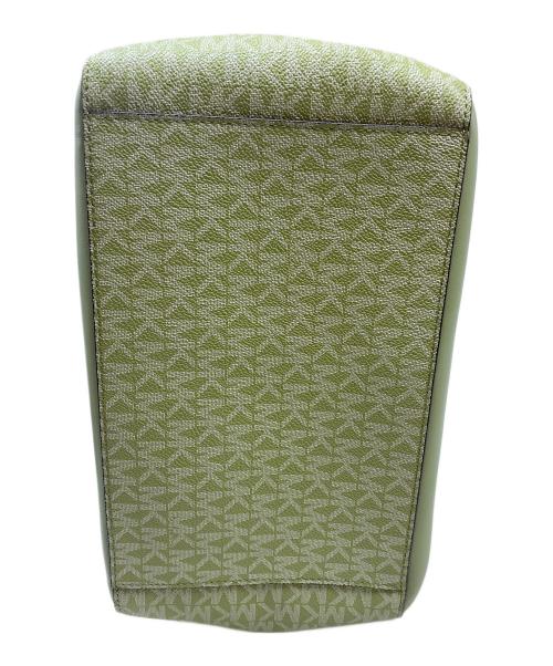 MICHAEL KORS（マイケル・コース）MICHAEL KORS (マイケル・コース) トートバッグ 黄緑の古着・服飾アイテム