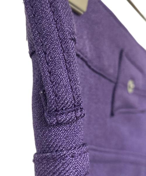 DAIRIKU（ダイリク）DAIRIKU (ダイリク) スラックス パープル サイズ:73.5cmの古着・服飾アイテム