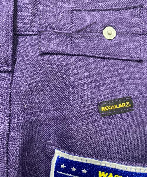 DAIRIKU（ダイリク）DAIRIKU (ダイリク) スラックス パープル サイズ:73.5cmの古着・服飾アイテム