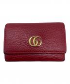 GUCCIグッチ）の古着「GUCCI　6連キーケース」｜レッド