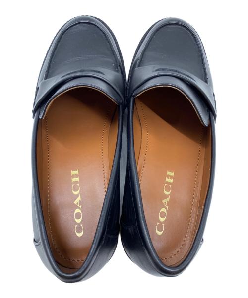 COACH（コーチ）COACH (コーチ) コリーンローファー ブラック サイズ:23.5の古着・服飾アイテム