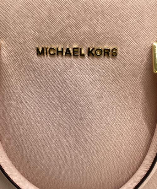 MICHAEL KORS（マイケル・コース）MICHAEL KORS (マイケル・コース) 2WAYバッグ ピンクの古着・服飾アイテム