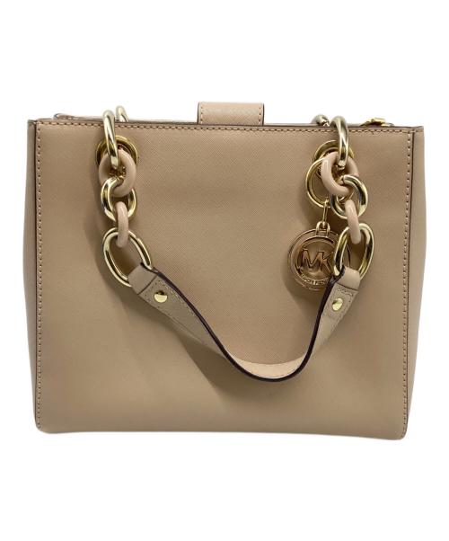 MICHAEL KORS（マイケル・コース）MICHAEL KORS (マイケル・コース) 2WAYバッグ ブラウンの古着・服飾アイテム