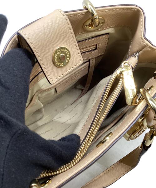 MICHAEL KORS（マイケル・コース）MICHAEL KORS (マイケル・コース) 2WAYバッグ ブラウンの古着・服飾アイテム