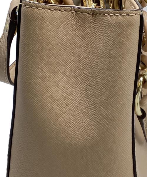 MICHAEL KORS（マイケル・コース）MICHAEL KORS (マイケル・コース) 2WAYバッグ ブラウンの古着・服飾アイテム