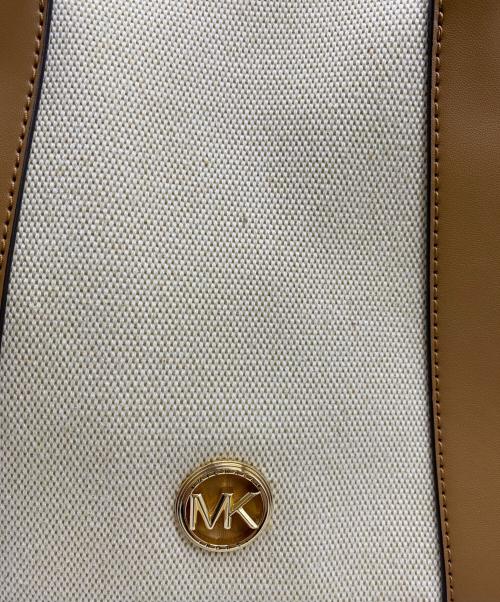 MICHAEL KORS（マイケル・コース）MICHAEL KORS (マイケル・コース) MICHAEL KORS　ハンドバッグ ベージュの古着・服飾アイテム