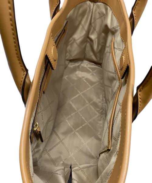 MICHAEL KORS（マイケル・コース）MICHAEL KORS (マイケル・コース) MICHAEL KORS　ハンドバッグ ベージュの古着・服飾アイテム