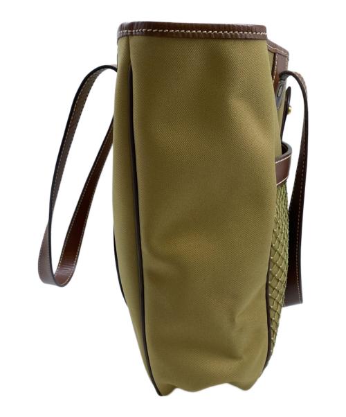 HUNTING WORLD（ハンティングワールド）HUNTING WORLD (ハンティングワールド) トートバッグ オリーブの古着・服飾アイテム