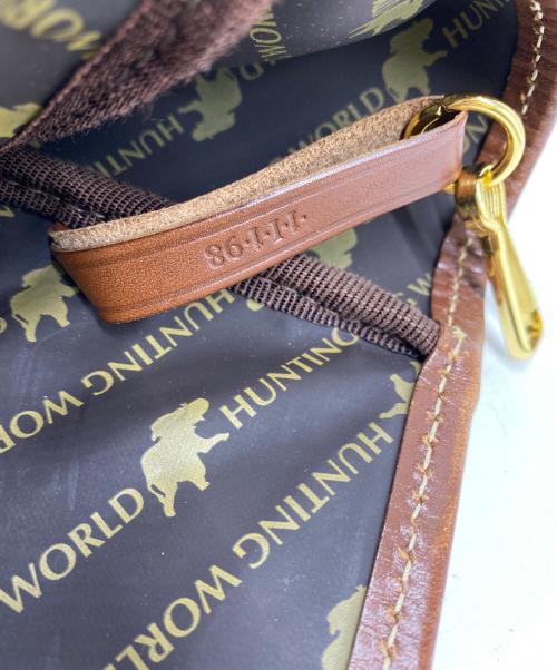 HUNTING WORLD（ハンティングワールド）HUNTING WORLD (ハンティングワールド) トートバッグ オリーブの古着・服飾アイテム