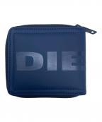 DIESELディーゼル）の古着「ラウンドファスナー財布」｜ネイビー