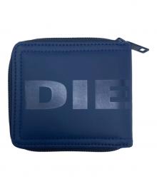 DIESEL（ディーゼル）の古着「ラウンドファスナー財布」｜ネイビー
