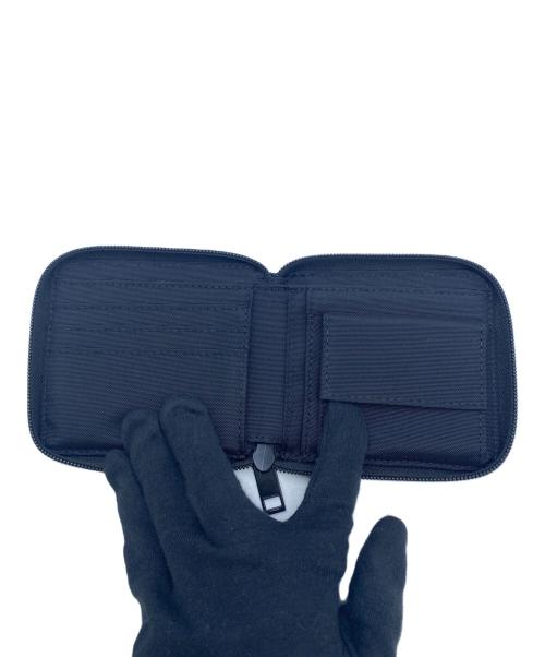 DIESEL（ディーゼル）DIESEL (ディーゼル) ラウンドファスナー財布 ネイビーの古着・服飾アイテム