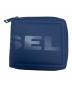 DIESEL (ディーゼル) ラウンドファスナー財布 ネイビー：6000円