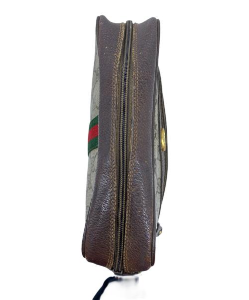 GUCCI（グッチ）GUCCI (グッチ) ショルダーバッグ ベージュ×ブラウンの古着・服飾アイテム