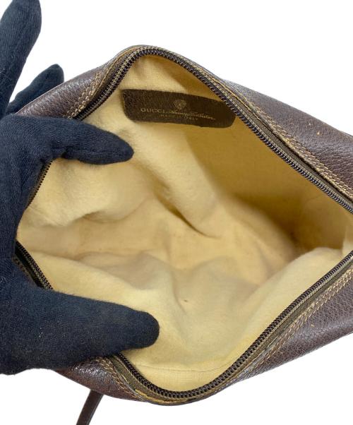 GUCCI（グッチ）GUCCI (グッチ) ショルダーバッグ ベージュ×ブラウンの古着・服飾アイテム