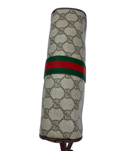 GUCCI（グッチ）GUCCI (グッチ) ショルダーバッグ ベージュ×ブラウンの古着・服飾アイテム